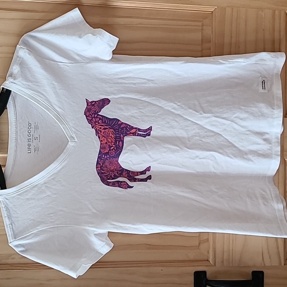 Life is Good tee shirt sz sm